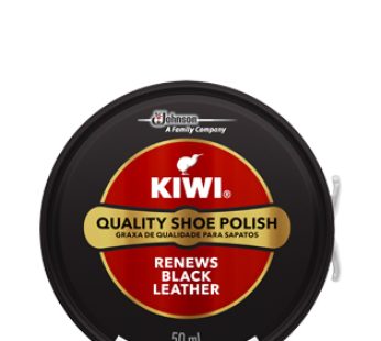 KIWI SHOE POLISH – BLACK 24x50ml