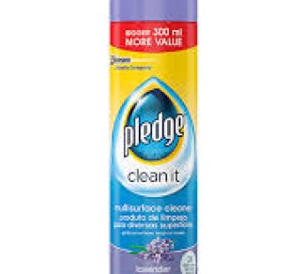 PLEDGE MULTI SURFACE CLEANER – LAVENDER 6x300ml