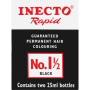 INECTO RAPID NO.1 AND HALF HAIR DYE 6x25ml