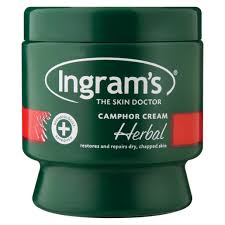 INGRAMS CAMPHOR CREAM - HERBAL 6x150gr