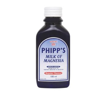 PHIPPS MILK OF MAGNESIA – REGULAR 6x100ml