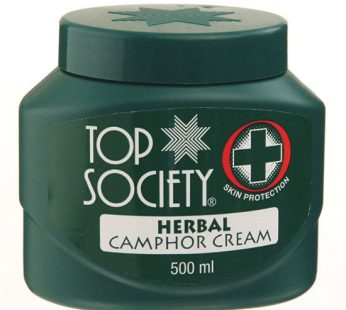 TOP SOCIETY BODY CREAM – CAMPHOR (GREEN) 6x500ml