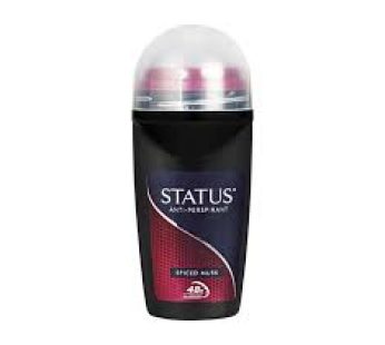 STATUS ROLL-ON – SPICED MUSK 6x50ml