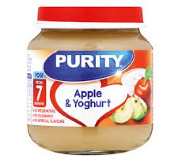 PURITY 2ND – APPLE YOGHURT 6x125ml