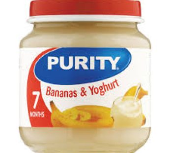 PURITY 2ND – BANANA YOGHURT 6x125ml