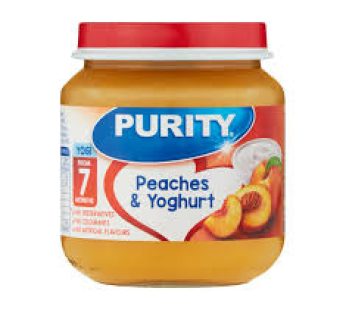 PURITY 2ND – PEACH YOGHURT 6x125ml
