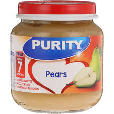 PURITY 2ND - PEARS 6x125ml