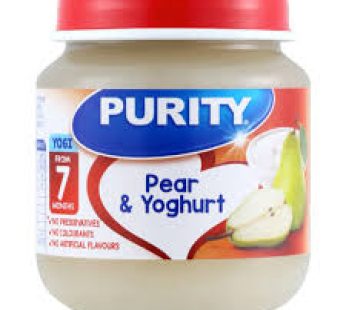 PURITY 2ND – PEAR YOGHURT 6x125ml