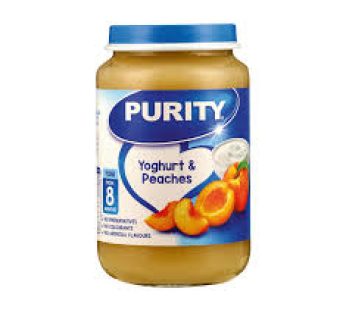 PURITY 3RD – YOGHURT PEACH PIECES 6x200ml