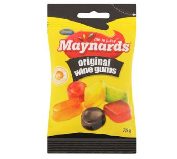 MAYNARDS WINE GUMS  24x75gr