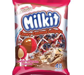 MILKIT POPS – STRAWBERRY CHOCOLATE 48’s
