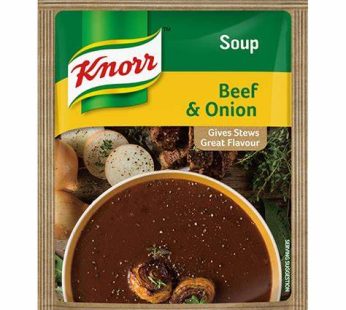 KNORR SOUP – BEEF & ONION 10x50g