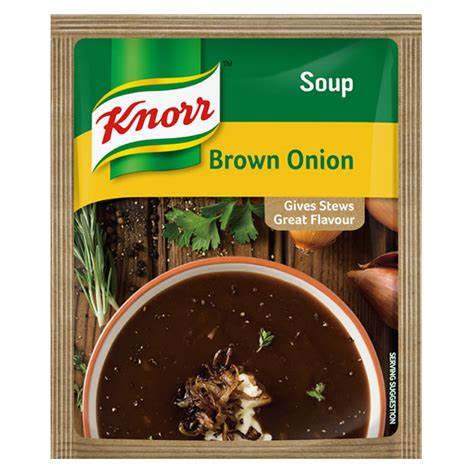 KNORR SOUP - BROWN ONION 10x50g