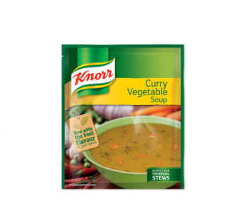 KNORR SOUP – CURRY VEGETABLE 10x50g