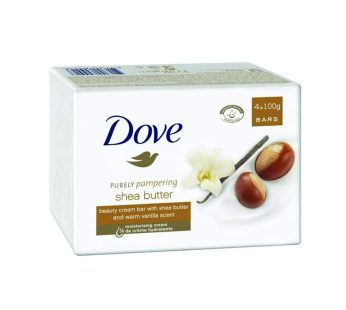 DOVE SOAP – SHEA BUTTER 4×90 Grams