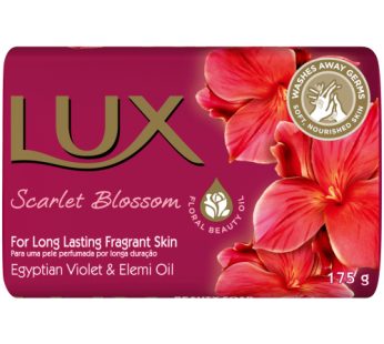 LUX BATH SOAP – SCARLET BLOSSOM 6x175gr