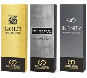 GOLD SERIES PERFUME – HERITAGE 6×100 Milliliters