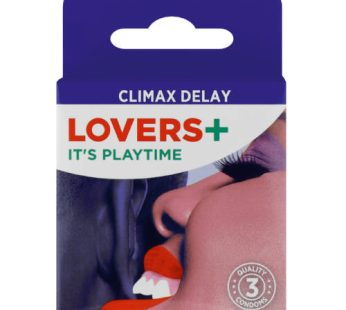 LOVERS PLUS CONDOMS – CLIMAX DELAY 24×3’s