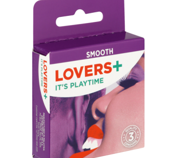 LOVERS PLUS CONDOMS – REGULAR SMOOTH 24×3’s