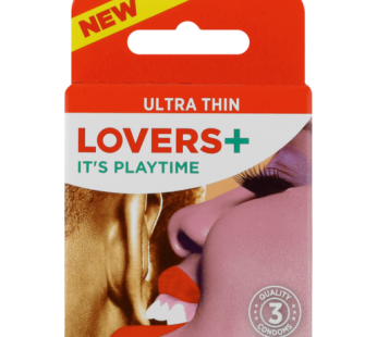 LOVERS PLUS CONDOMS – ULTRA THIN 24×3’s