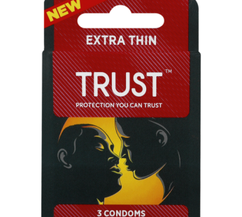 TRUST CONDOMS – EXTRA THIN 24×3’S