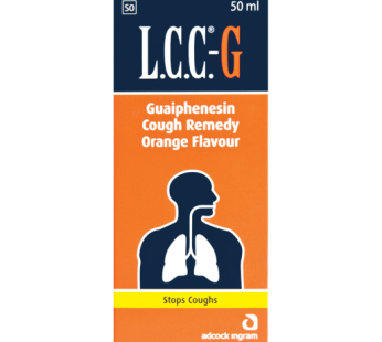 LCC COUGH MIXTURE – ORANGE 6x50ml