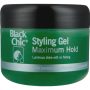 BLACK CHIC STYLING GEL - MAX HOLD 6x250ml