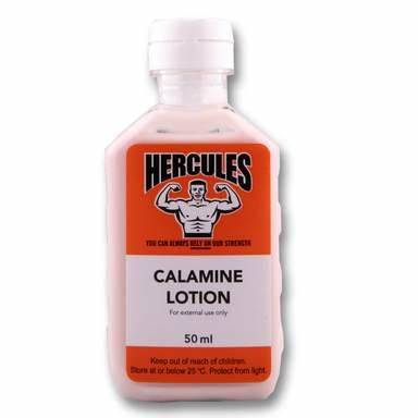 HERCULES CALAMINE LOTION 12x50ml