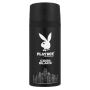 PLAYBOY DEODORANT - CODE BLACK 6x150ml