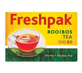 FRESHPAK ROOIBOS TEABAGS 4×80’S