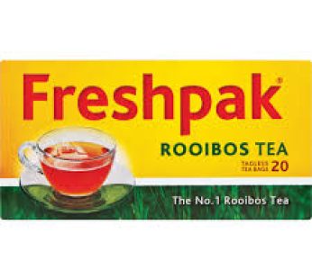 FRESHPAK ROOIBOS TEABAGS 6×20’s