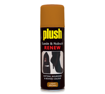 PLUSH SUEDE RENEW – LIGHT BROWN 6×200 Milliliters