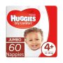 HUGGIES DRY COMFORT JUMBO 2?s - MAXI SIZE 4+