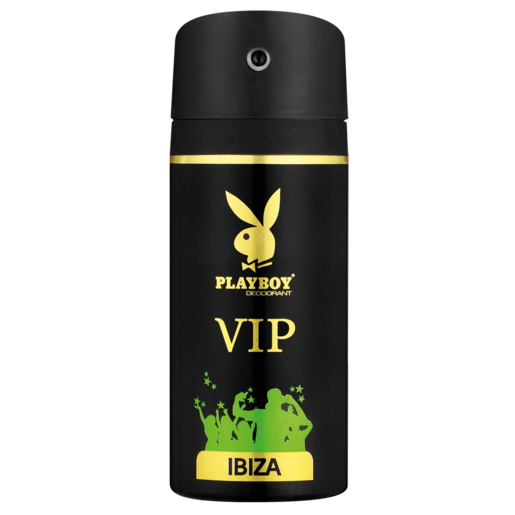 PLAYBOY DEODORANT - VIP IBIZA 6x150ml