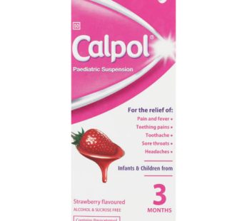 CALPOL PAEDIATRIC SUSPENSION 4x100ml