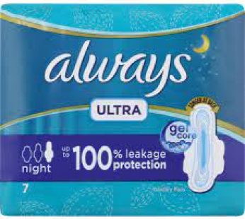 ALWAYS ULTRA MESH EXTRA LONGS NIGHTS 7’s