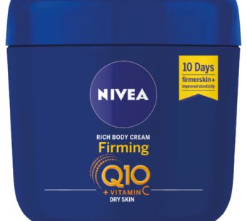 NIVEA Q10 FIRMING BODY CREAM JAR DRY SKIN 6x400ml