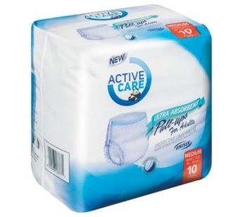 ACTIVE CARE ADULT PANTS MEDIUM 10’s