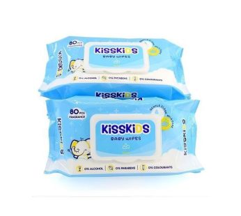 KISS KIDS BABY WIPES FRAGRANCE 80’S