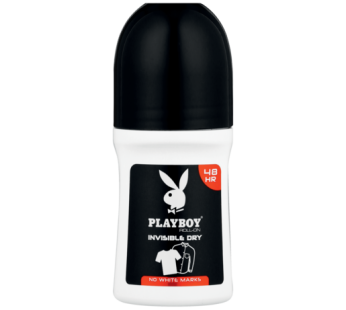 PLAYBOY ROLL ON- INVISIBLE DRY 6x50ML