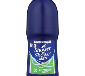 SHOWER TO SHOWER MEN ROLL-ON – EXTREME DRY 6x50ml