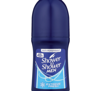 SHOWER TO SHOWER MEN ROLL-ON – EXTREME FRESH 6x50ml