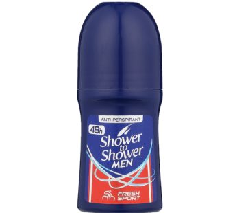 SHOWER TO SHOWER MEN ROLL-ON – FRESH SPORT 6x50ml