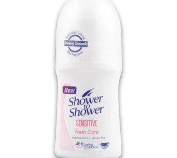 SHOWER TO SHOWER ROLL-ON – SENSITIVE 6x50ml