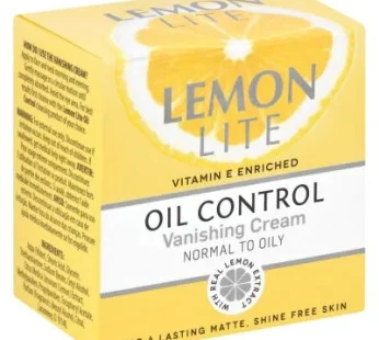 LEMON LITE VANISHING CREAM JAR NORMAL TO OILY 6x50ml