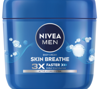 NIVEA BODY CREAM JAR MEN SKIN BREATHE 6x400ml