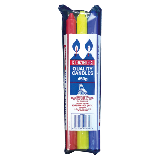 NEWDEN CANDLES- RAINBOW 12x450gr