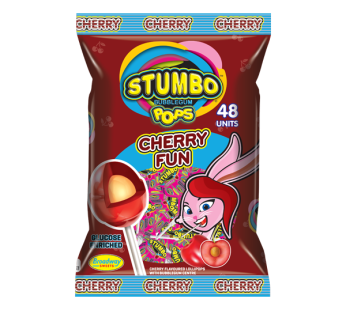 STUMBO POPS – CHERRY FUN 48’s