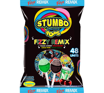 STUMBO POPS – FIZZY REMIX 48’s