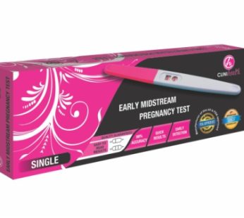 CLINI HEALTH EARLY PREGNANCY TEST MIDSTREAM SINGLES 10’s